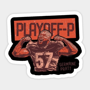 Germaine Pratt Cincinnati Playoff Sticker